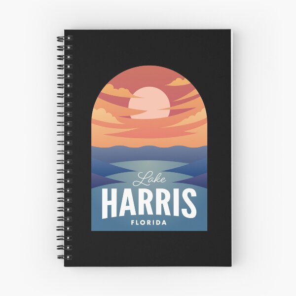 Artikelvorschau, Lake Harris FL Retro Sunset entworfen und verkauft von HalpinDesign.