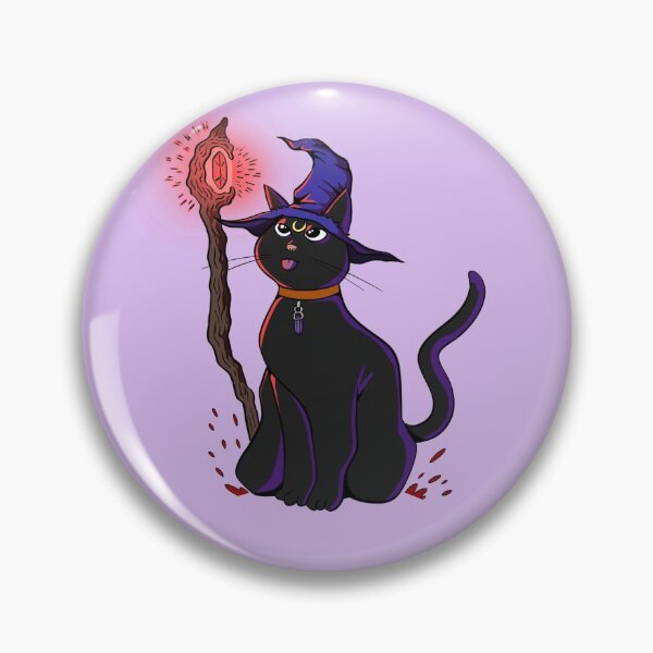 Item preview, Witch cat designed and sold by nikolasso.