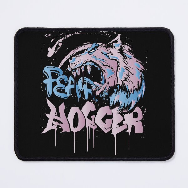Item preview, Skater, skateboard, scaredy, wolf head fearhogger saying graphic designed and sold by brunsch-print.