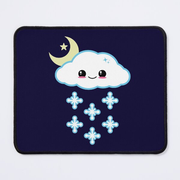 Item preview, Kawaii Snow Cloud designed and sold by sasyall.