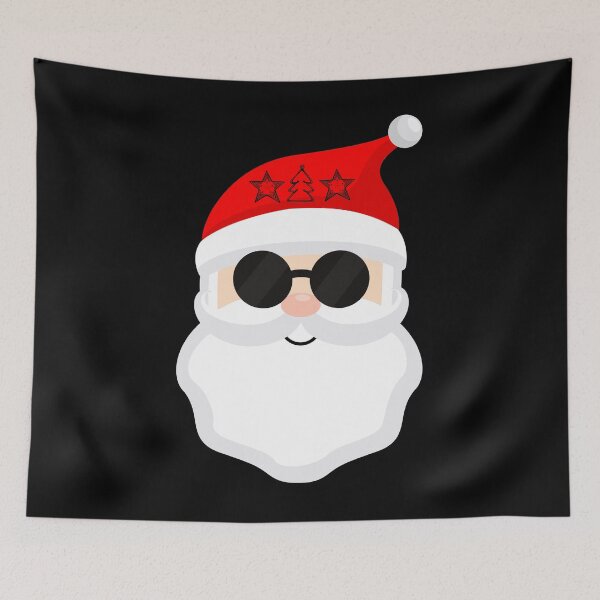Item preview, Funny Santa Claus Face With Sunglasses  designed and sold by goodimagedesign.