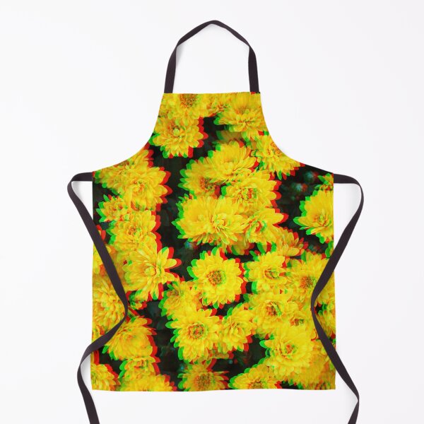 Item preview, Glitchy Yellow Chrysanthemums designed and sold by Asaha17.