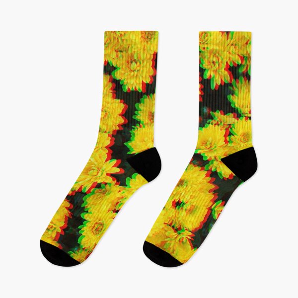 Item preview, Glitchy Yellow Chrysanthemums designed and sold by Asaha17.