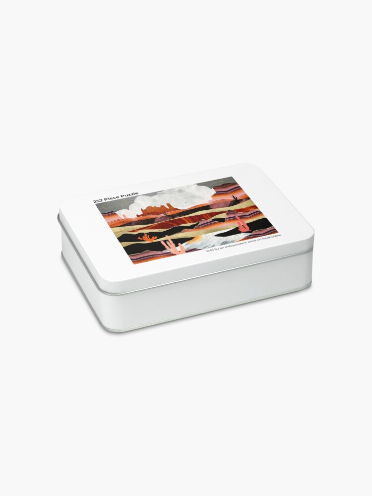 Alternate view of Coral Desert Lake Jigsaw Puzzle