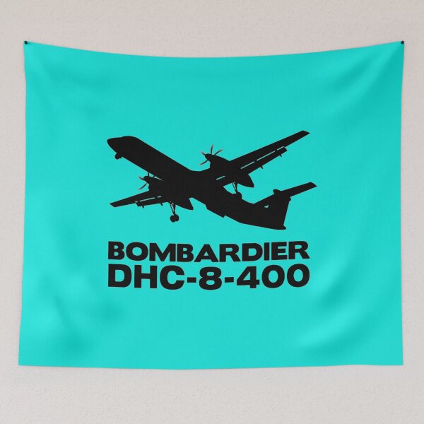 Item preview, BOMBARDIER DHC-8-400 SILHOUETTE PRINT  designed and sold by Ljubomir Cvijovic.