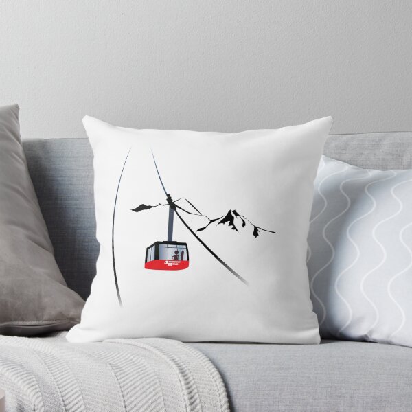 Item preview, Jackson Hole Cable car mountain leewarddesign designed and sold by leewarddesign.