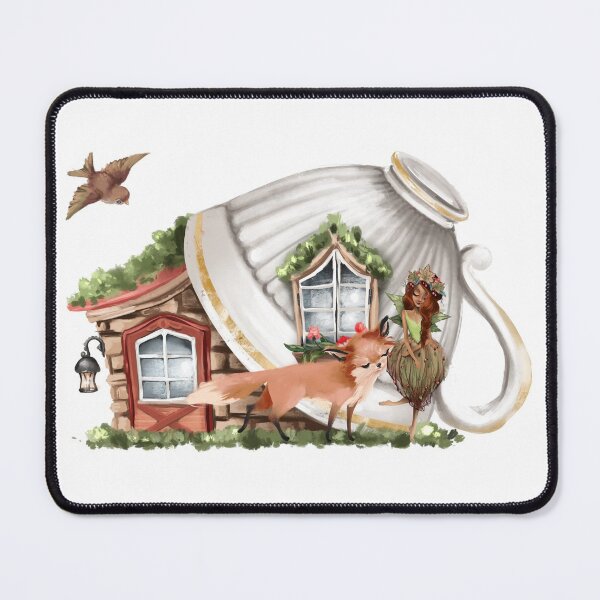 Item preview, African American Fairy with friends - african american fairy designed and sold by Speckledfrog.