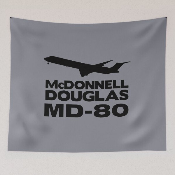 Item preview, McDONNELL DOUGLAS MD-80 SILHOUETTE PRINT  designed and sold by Ljubomir Cvijovic.