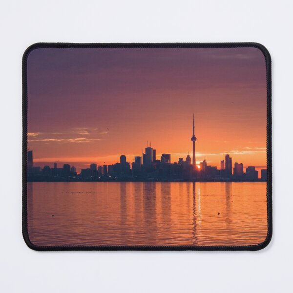 Item preview, Bright and Orange Toronto Sunrise designed and sold by Georgia Mizuleva.