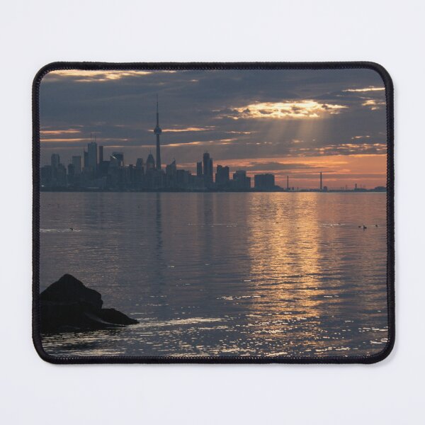 Item preview, Good Morning, Toronto - the Skyline From Across Humber Bay designed and sold by Georgia Mizuleva.