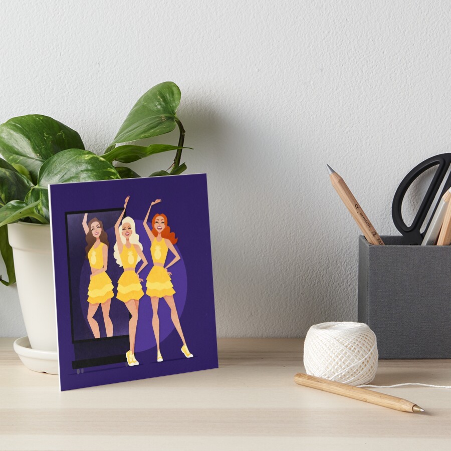 Item preview, Art Board Print designed and sold by RikDrawsThings.
