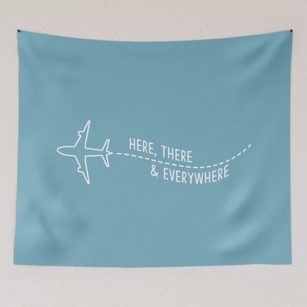 Item preview, Here, there and eveywhere airplane designed and sold by RafaTakami.