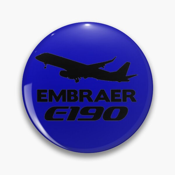Item preview, EMBRAER E190 SILHOUETTE PRINT  designed and sold by Ljubomir Cvijovic.