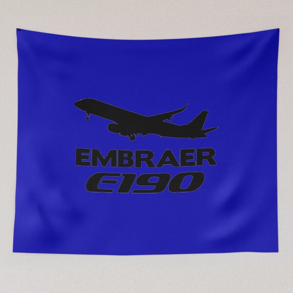 Item preview, EMBRAER E190 SILHOUETTE PRINT  designed and sold by Ljubomir Cvijovic.
