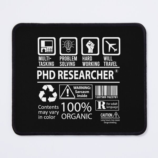 Item preview, Phd Researcher T Shirt - MultiTasking Certified Job Gift Item Tee designed and sold by killingworthhi.