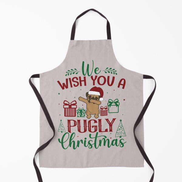 Item preview, WE WISH YOU A PUG CHRISTMAS - PUGLY designed and sold by sriniboss758.