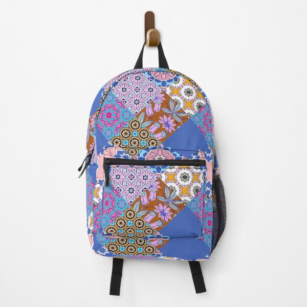 Item preview, Patchwork,mosaic,flowers,azulejo,quilt,Portuguese style art designed and sold by MariaMarinova.