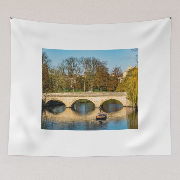 Item preview, A punt on the River Cam by Clare Bridge designed and sold by yackers1.