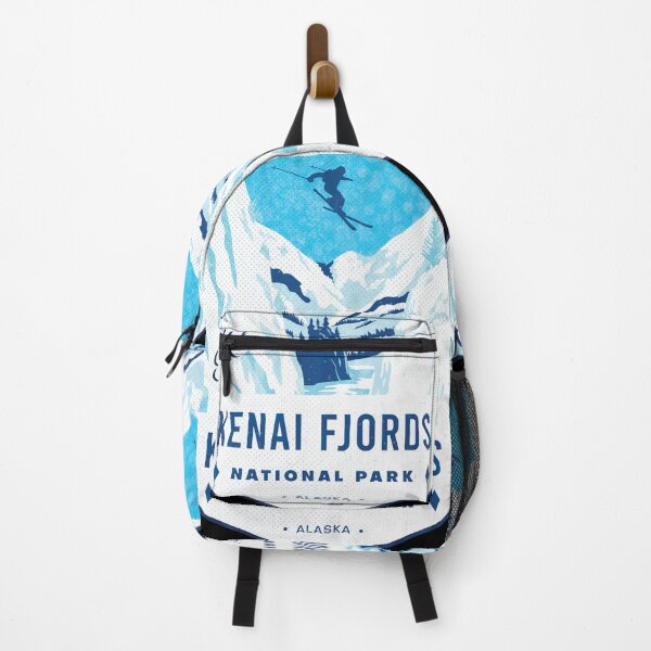 Item preview, Ski Kenai Fjords National Park Alaska designed and sold by JordanHolmes.
