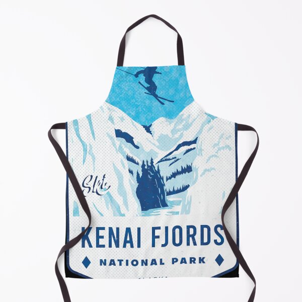 Item preview, Ski Kenai Fjords National Park Alaska designed and sold by JordanHolmes.