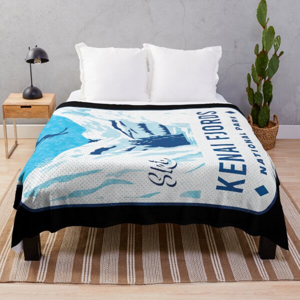 Item preview, Ski Kenai Fjords National Park Alaska designed and sold by JordanHolmes.