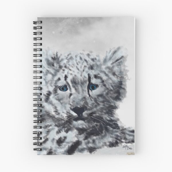 Item preview, Baby Snow Leopard | animal decor designed and sold by NathBros.