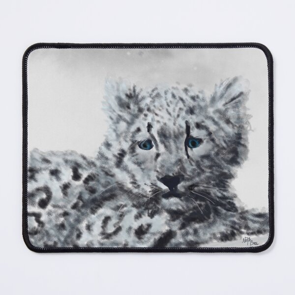 Item preview, Baby Snow Leopard | animal decor designed and sold by NathBros.