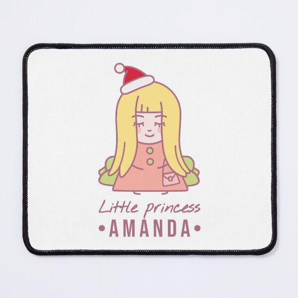 Item preview, Little princess Amanda | Merry Christmas | Happy New Year designed and sold by AnnaRuz.