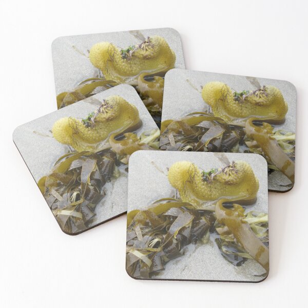 Item preview, Yellow Seaweed - Wembury Beach UK designed and sold by lezvee.