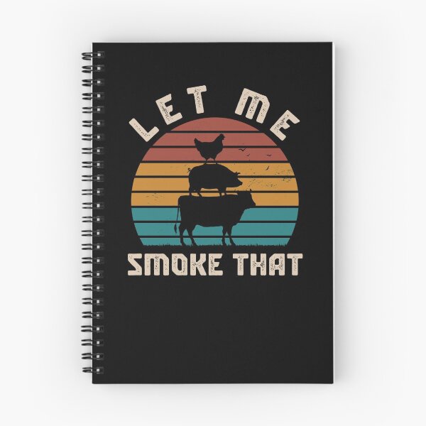 Item preview, Perfect Pitmaster Gift Meat Grilling Barbecue Meat Smoker - Let Me Smoke That Retro designed and sold by Ameddesigns.