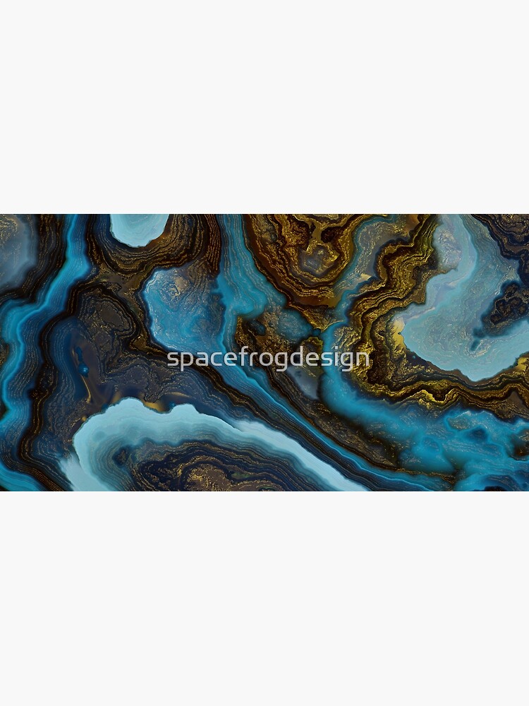 Blue Agate by spacefrogdesign