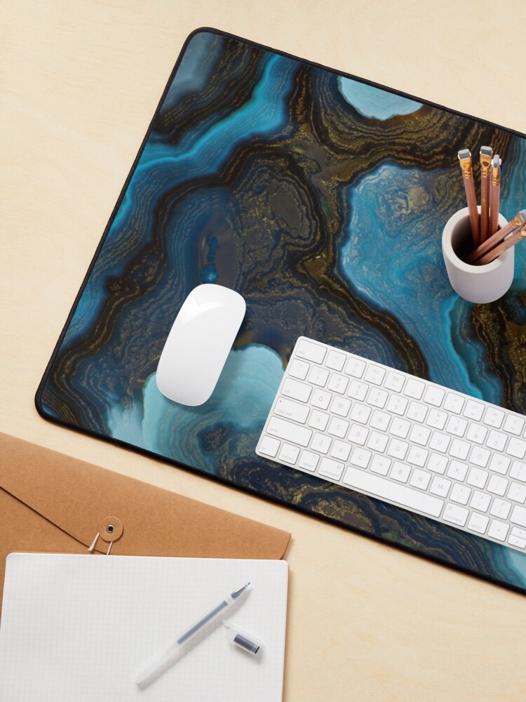 Alternate view of Blue Agate Mouse Pad