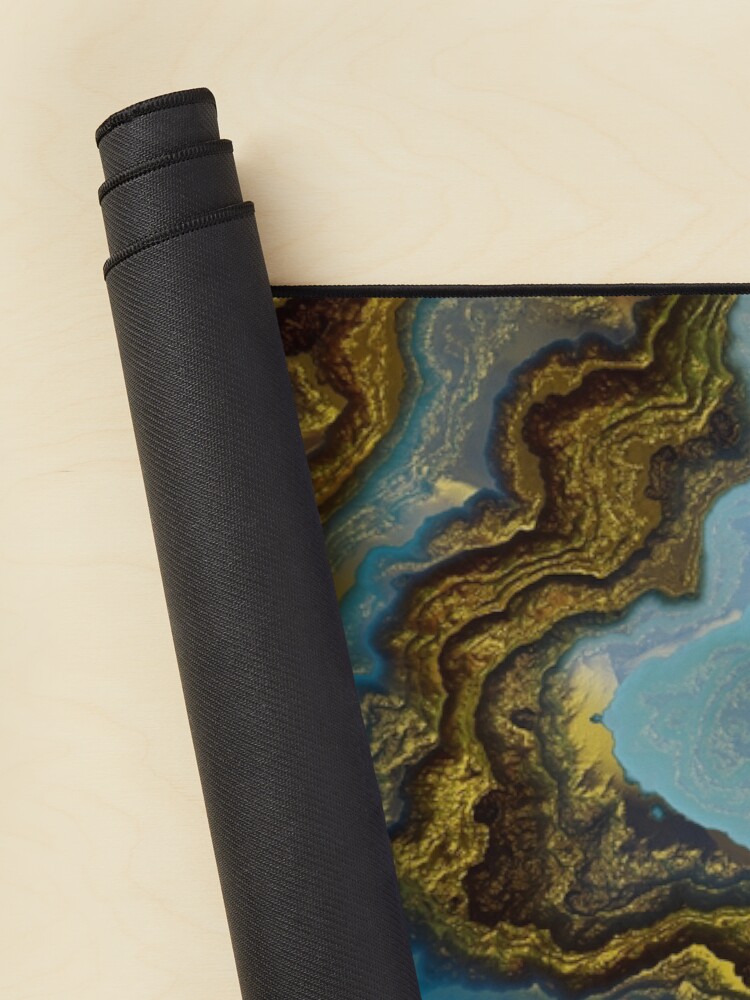 Alternate view of Blue Agate Mouse Pad