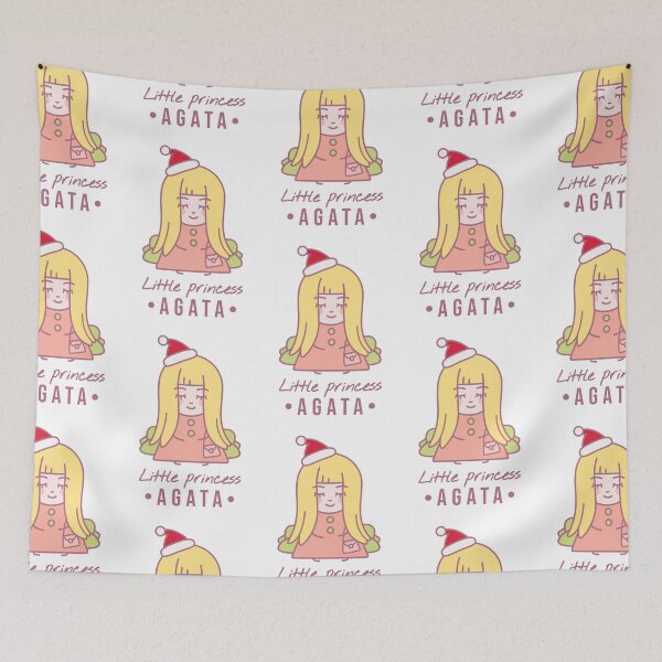 Item preview, Little princess Agata| Merry Christmas | Happy New Year designed and sold by AnnaRuz.