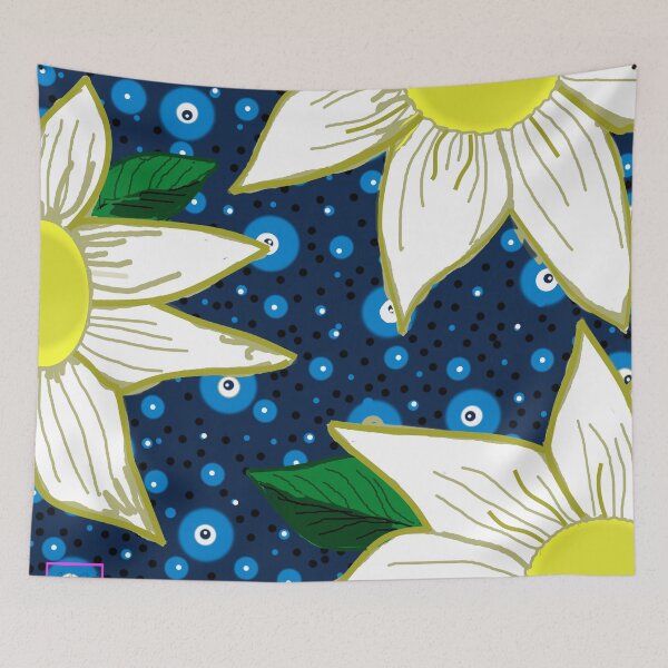 Item preview, Acrylic Painting Whimsical Flowers designed and sold by Layla Art.