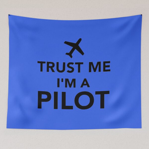 Item preview, TRUST ME IM A PILOT  designed and sold by Ljubomir Cvijovic.