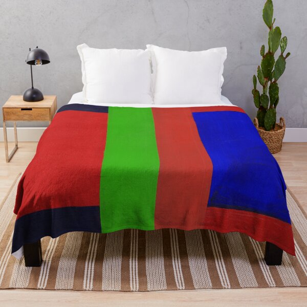 Item preview, Red and Blue Rectangle  designed and sold by MaryLOwen85.