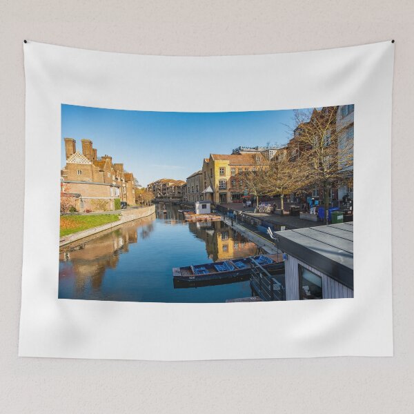 Item preview, View down the River Cam in the city of Cambridge designed and sold by yackers1.