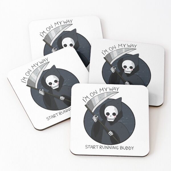 Item preview, Cute Grim reaper is on his way designed and sold by Mayarart.