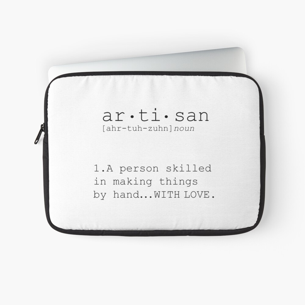 DEFINITION OF ARTISAN Funny Wall Art Gift For Artist Funny Definition word  definition Name Definition Typography Print Printable Wall Art Zipper  Pouch for Sale by Nathan Moore