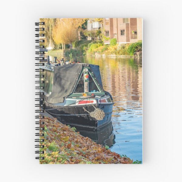 Item preview, Traditional narrow boat moored on the River Cam designed and sold by yackers1.