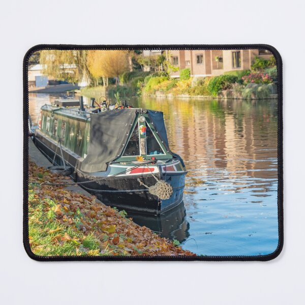 Item preview, Traditional narrow boat moored on the River Cam designed and sold by yackers1.