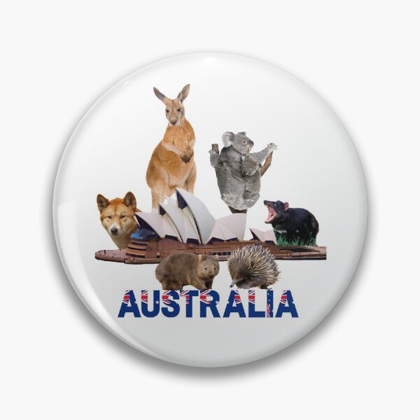 Item preview, Australian Native Animals, Australia Day designed and sold by WanderTravels.