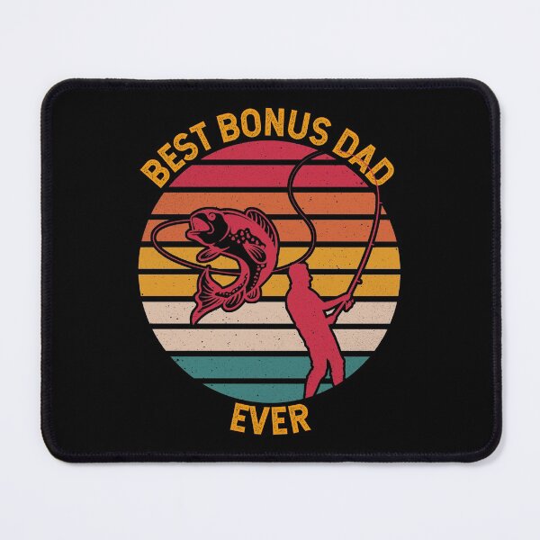 Item preview, Best Bonus Dad Ever Fishing designed and sold by TKsTees.