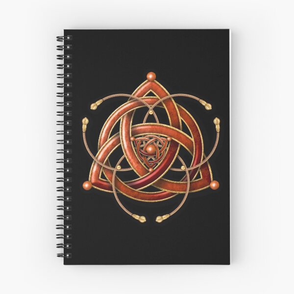 Item preview, Celtic Triquetra - Copper and Gold designed and sold by Naumaddic Arts.