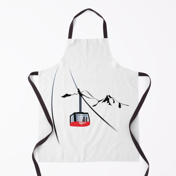 Item preview, Jackson Hole Cable car mountain leewarddesign designed and sold by leewarddesign.