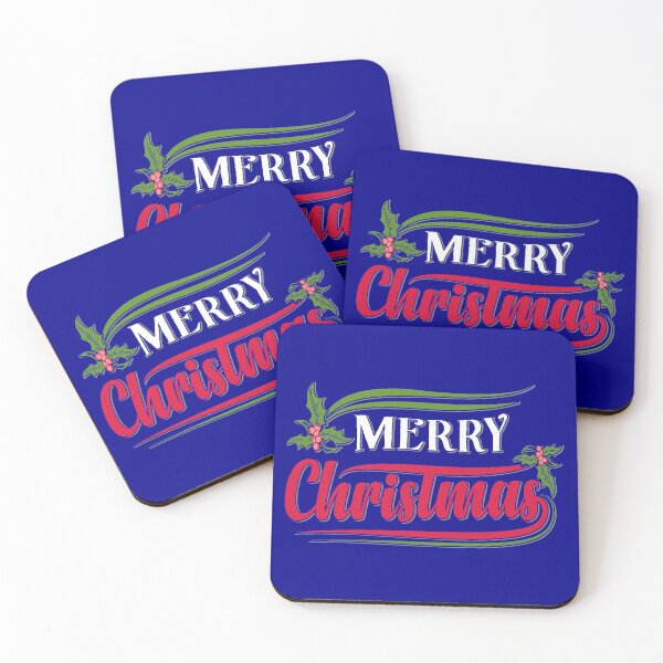 Item preview, Merry Christmas Holiday Blue Ideas 2022 designed and sold by Ross-Sergey.