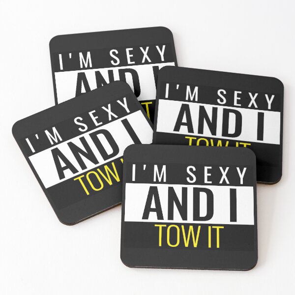 Item preview, I'M SEXY AND I TOW IT. FUNNY TOW TRUCK DRIVER GIFT IDEA designed and sold by BestCoolStuff.