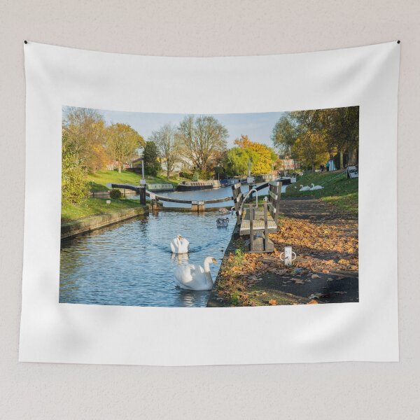 Item preview, Cambridge Lock on the River Camb, Cambridge designed and sold by yackers1.