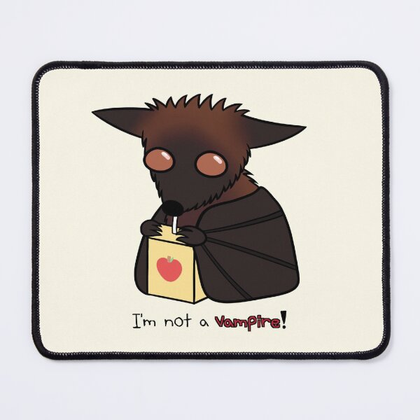 Item preview, I'm not a VAMPIRE Cute Bat Image designed and sold by Riley Levine.
